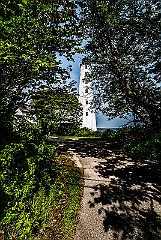 New London Lighthouse in Connecticut - Gritty Look